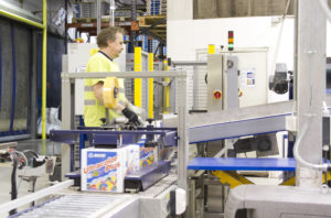PallPack tejpmaskin hos Mapei